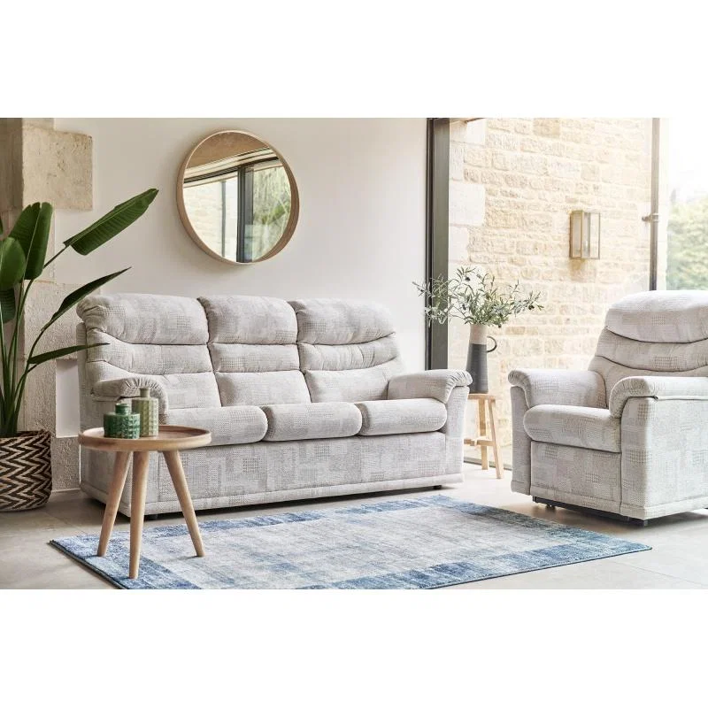 G Plan Malvern 3 Cushion 3 Seater Sofa - Fabric Grade C – image 9
