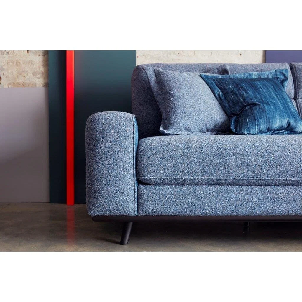 Jay Blades X G Plan Stamford Sofa - Grand - Accent Fabric, Leather, Tweed, [ – image 7