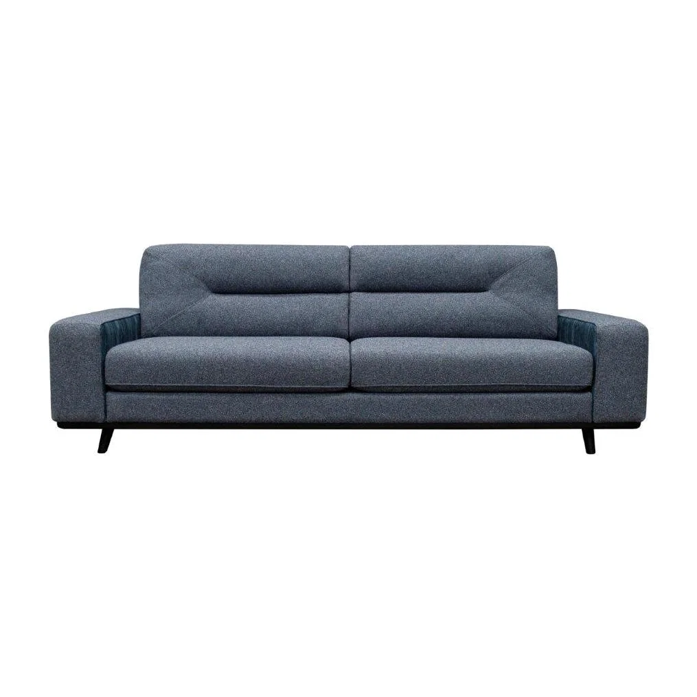 Jay Blades X G Plan Stamford Sofa - Grand - Accent Fabric, Leather, Tweed, [ – image 1