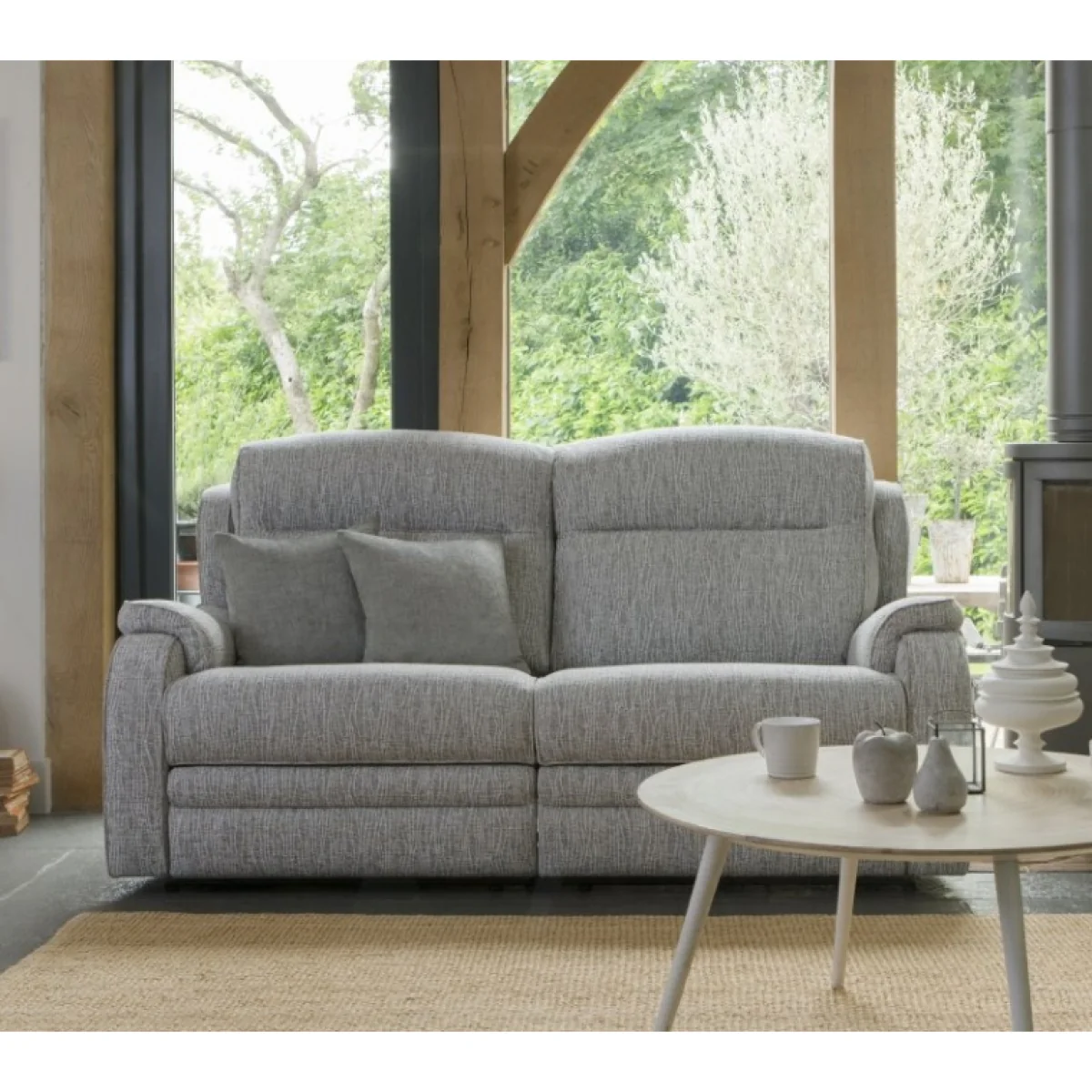 Parker Knoll Boston 25 Large Sofa - Standard Leather - Without Heated Seats – image 2