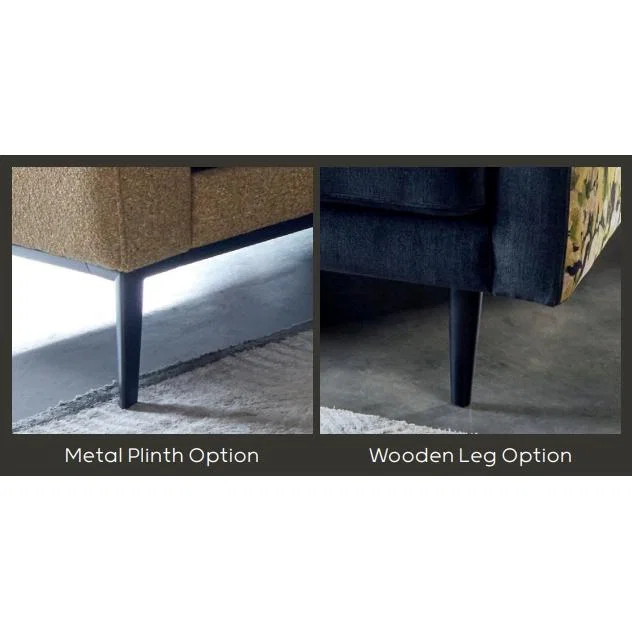 Jay Blades X G Plan Ridley Sofa - Medium - Leather - Metal Leg – image 5