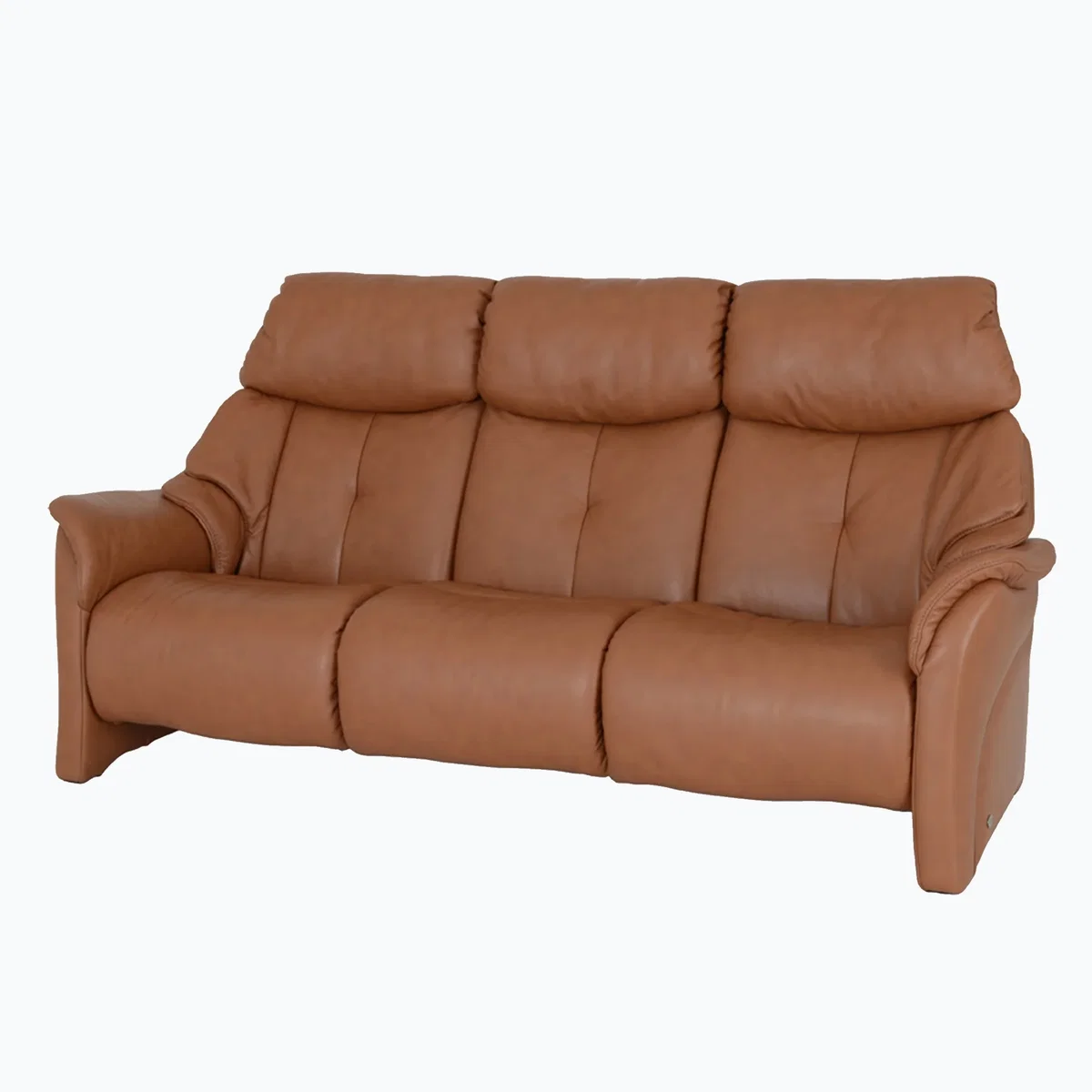 Himolla Chester Fixed 3 Seater Sofa - Fabric F24 - Aluminium Feet – image 4