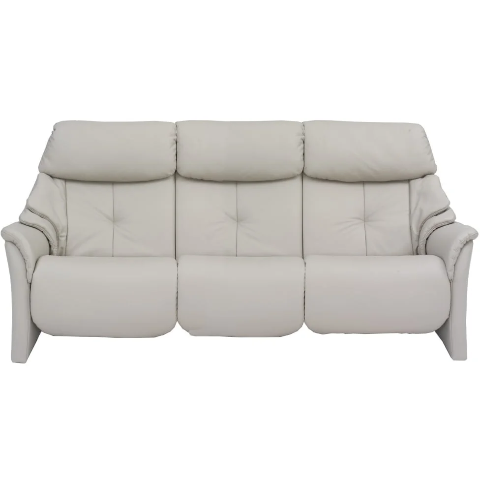 Himolla Chester Fixed 3 Seater Sofa - Fabric F24 - Aluminium Feet – image 6