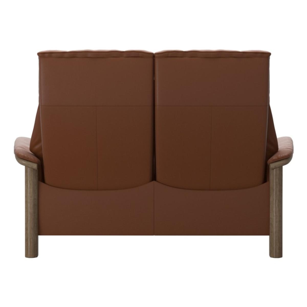 Stressless Windsor High Back 2 Seater Recliner Sofa - Paloma Sand – image 11