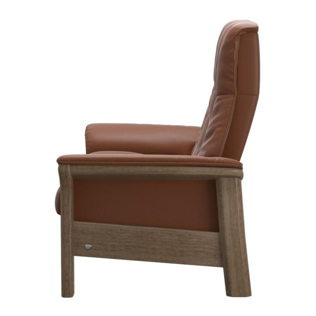Stressless Windsor High Back 2 Seater Recliner Sofa - Paloma Sand – image 10