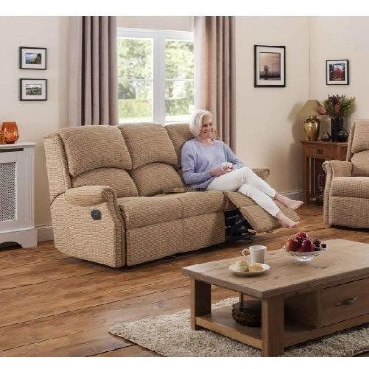Celebrity Regent 3 Seater Sofa - Aquaclean Fabric – image 1