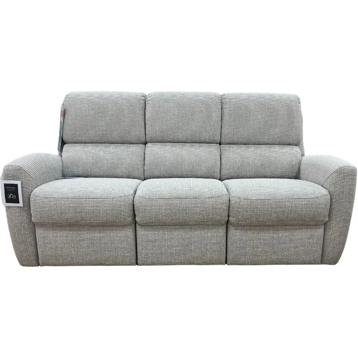 G Plan Hamilton 3 Seater Sofa in Sahara Silver Fabric – image 2
