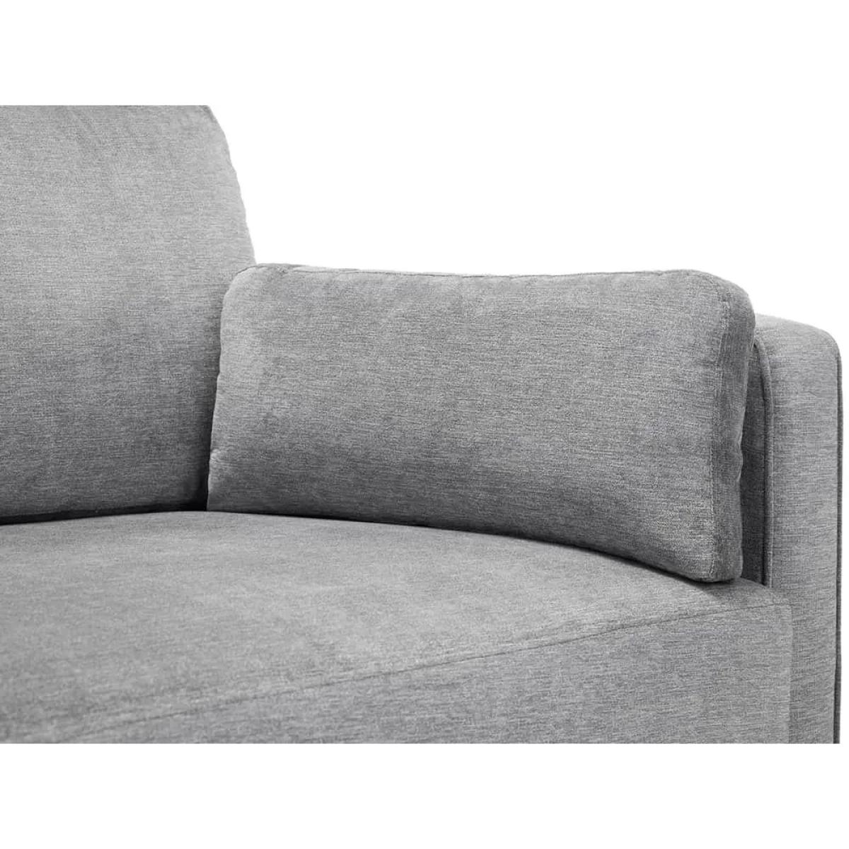 Julian Bowen Hayward 3 Seater - Grey Chenille Fabric – image 4