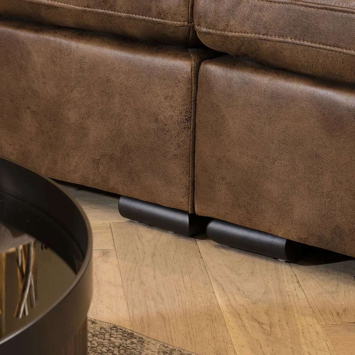 ExDisplay Mikey 2 Seater Sofa Brown 190x95cm 2S – image 5