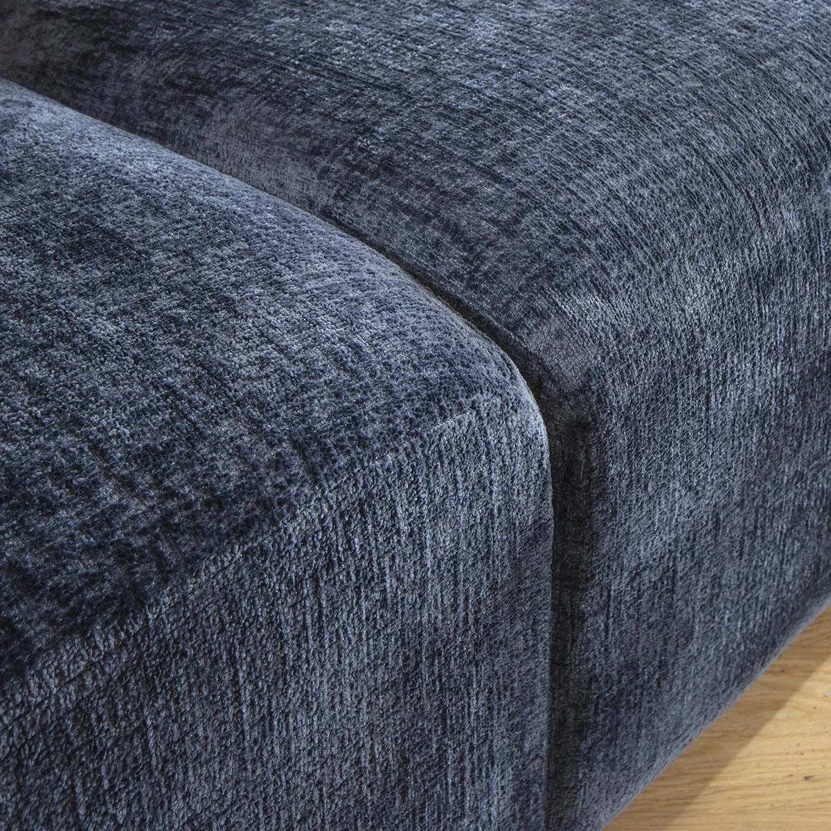 ExDisplay Martha Small 2 Seater Sofa Blue Chenille 184x92cm 2S – image 3
