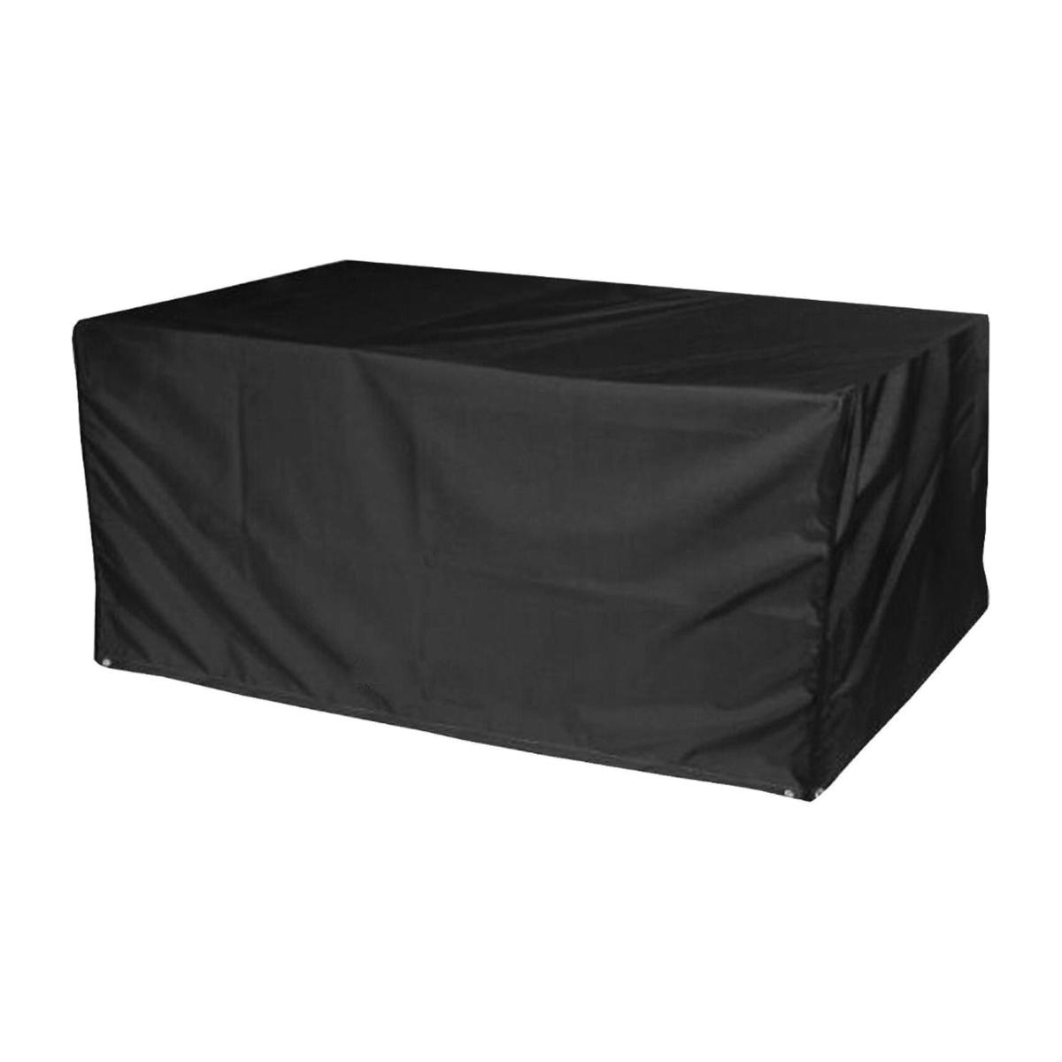 Cozy Bay Sofa Dining Rectangular Table Cover - Black
