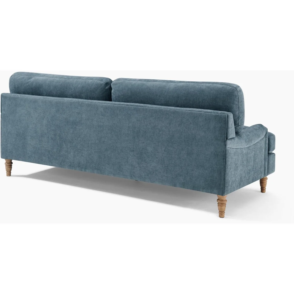 Bernie Chenille Fabric 3 Seater Sofa - Blue – image 6