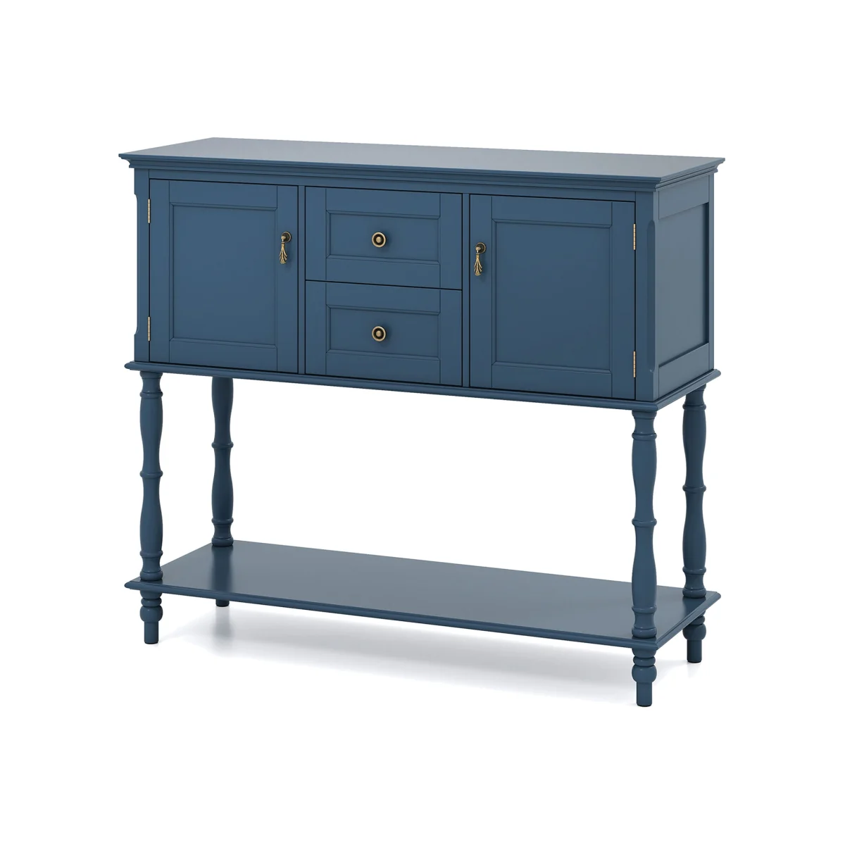 Sofa Stand Behind Couch for Living Room - Blue – image 1