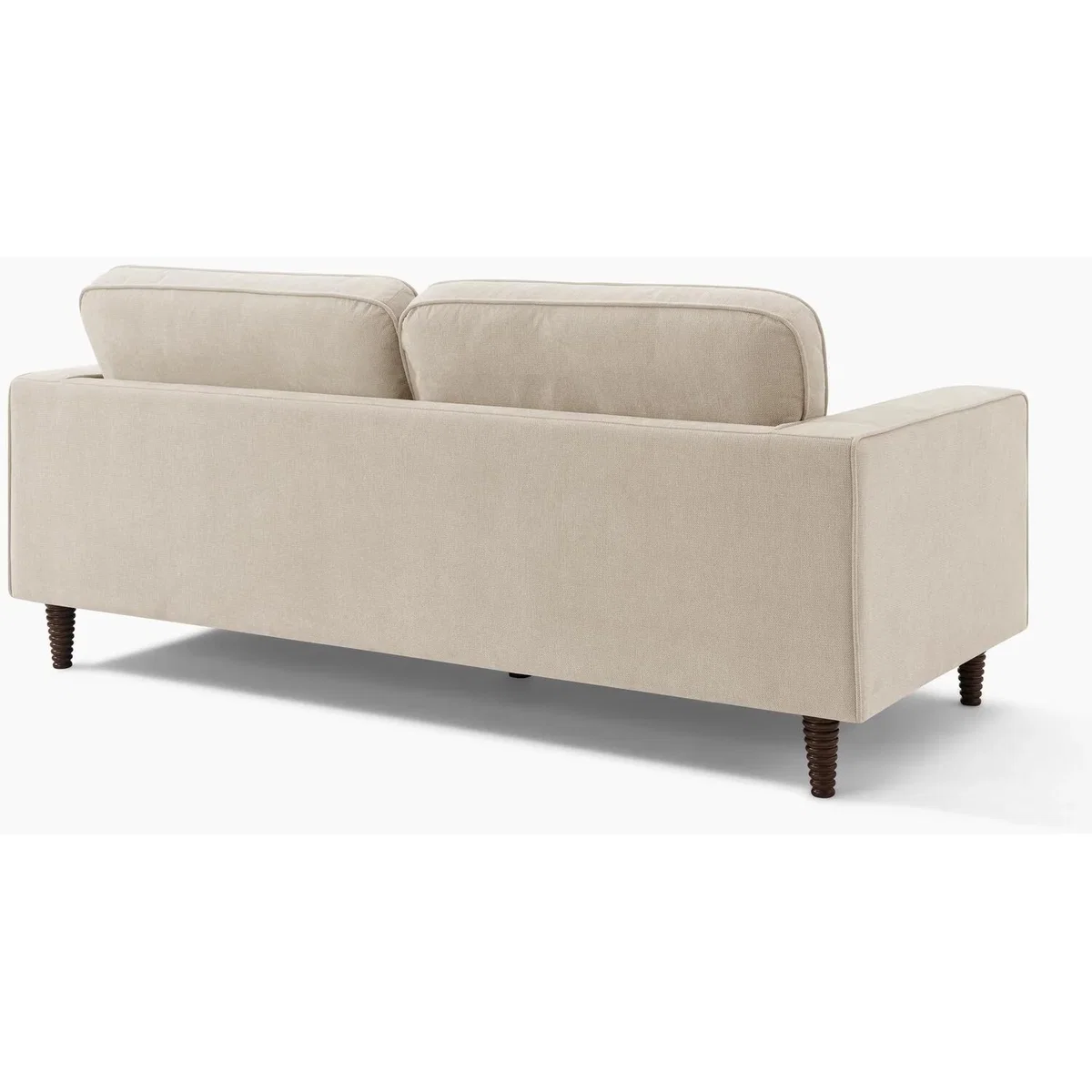 Jasper Linen-Look Fabric 3 Seater Sofa - Beige – image 9