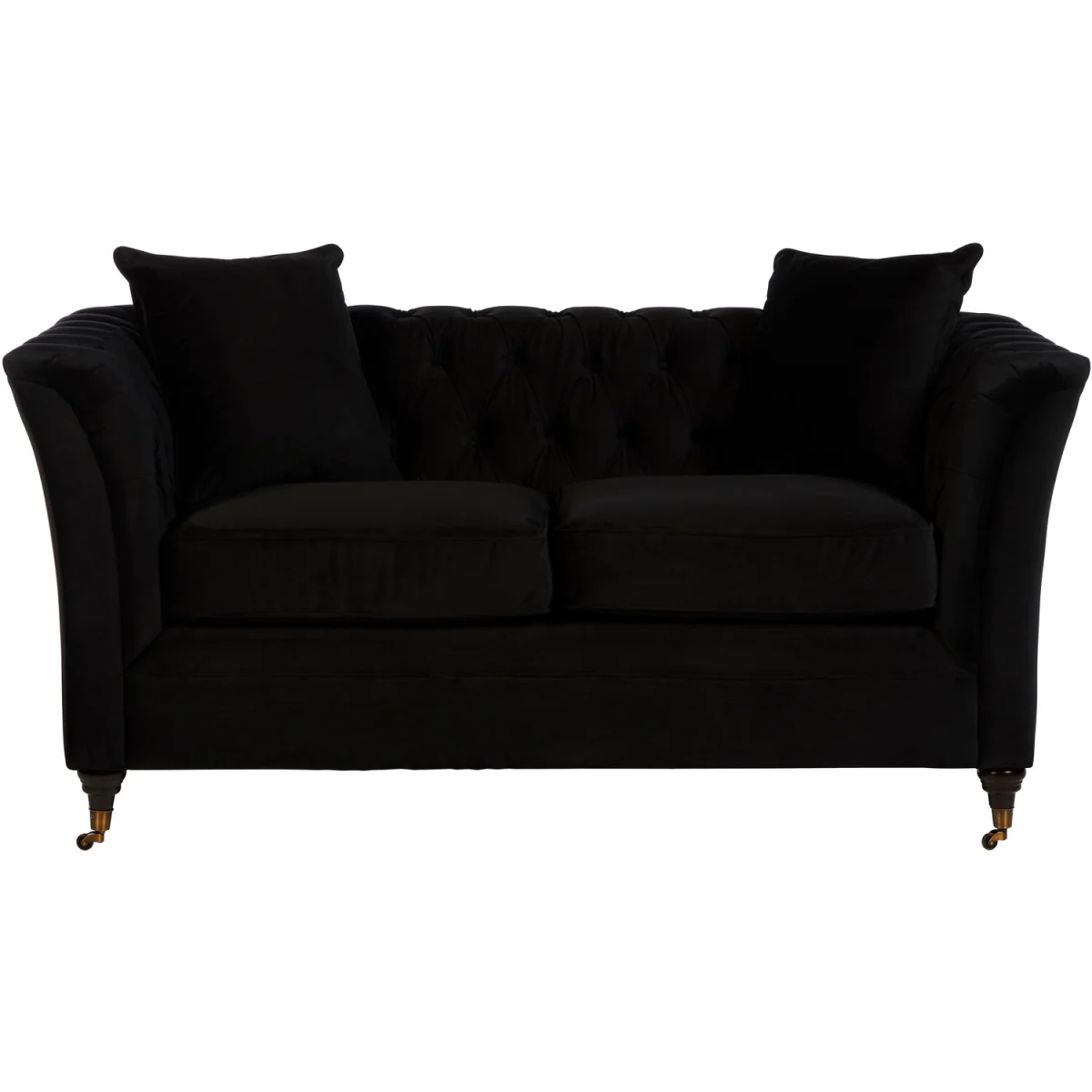 Sabrina 2 Seat Onyx Sofa - Black – image 2