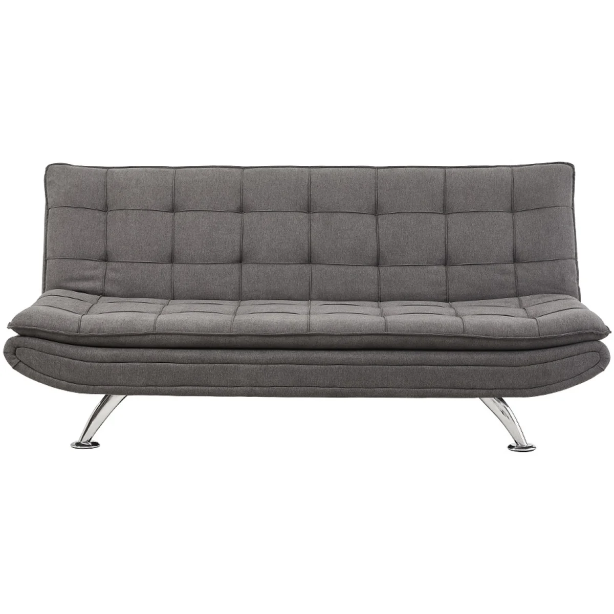 Fabric 3-Seater Convertible Sofa Bed - Dark Grey – image 5