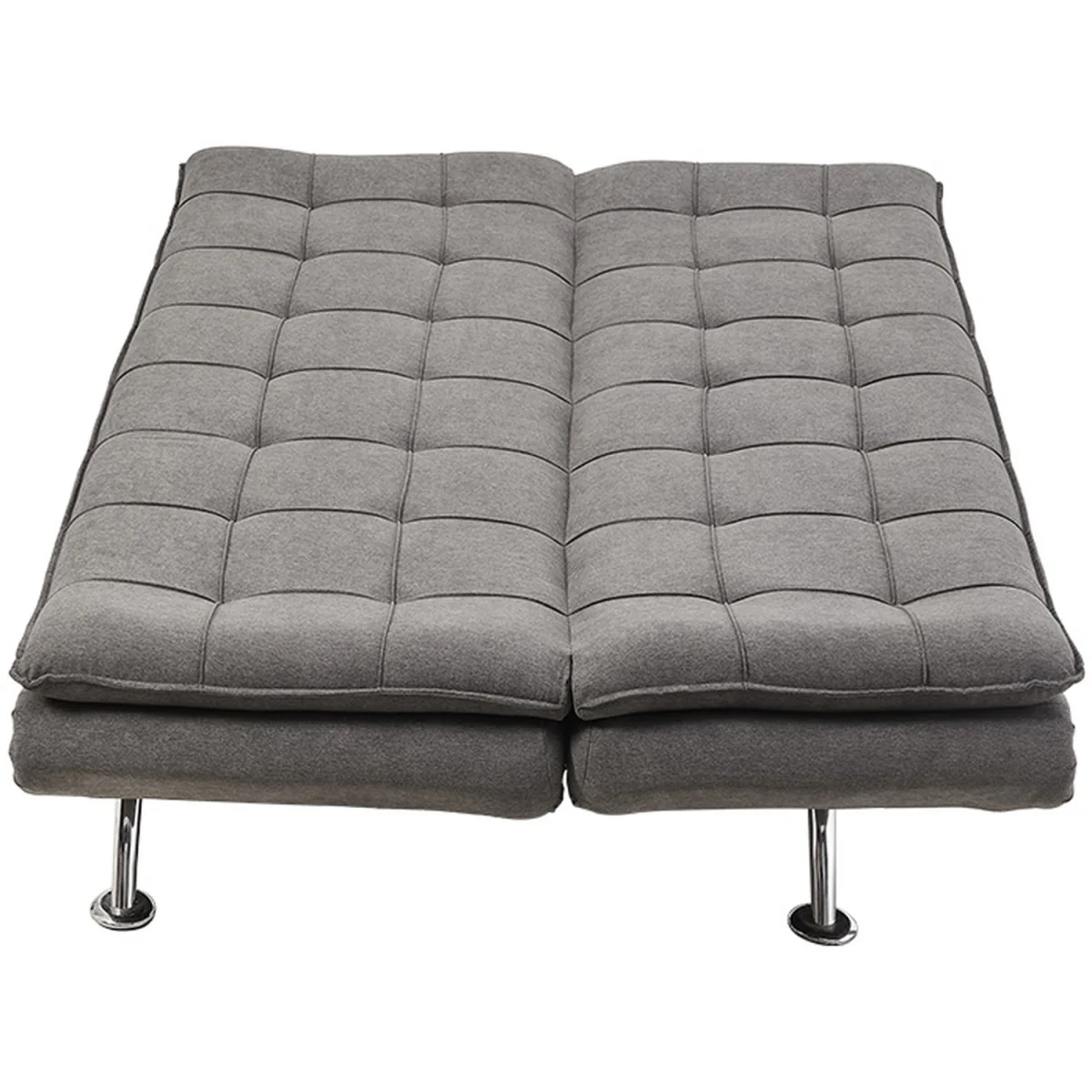 Fabric 3-Seater Convertible Sofa Bed - Dark Grey – image 7