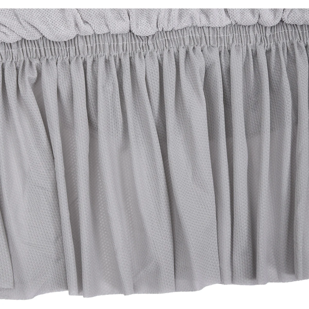 High Stretch Sofa Cover with Foam Rods - Light Grey / 145 - 185 cm / 24.5cm – image 3