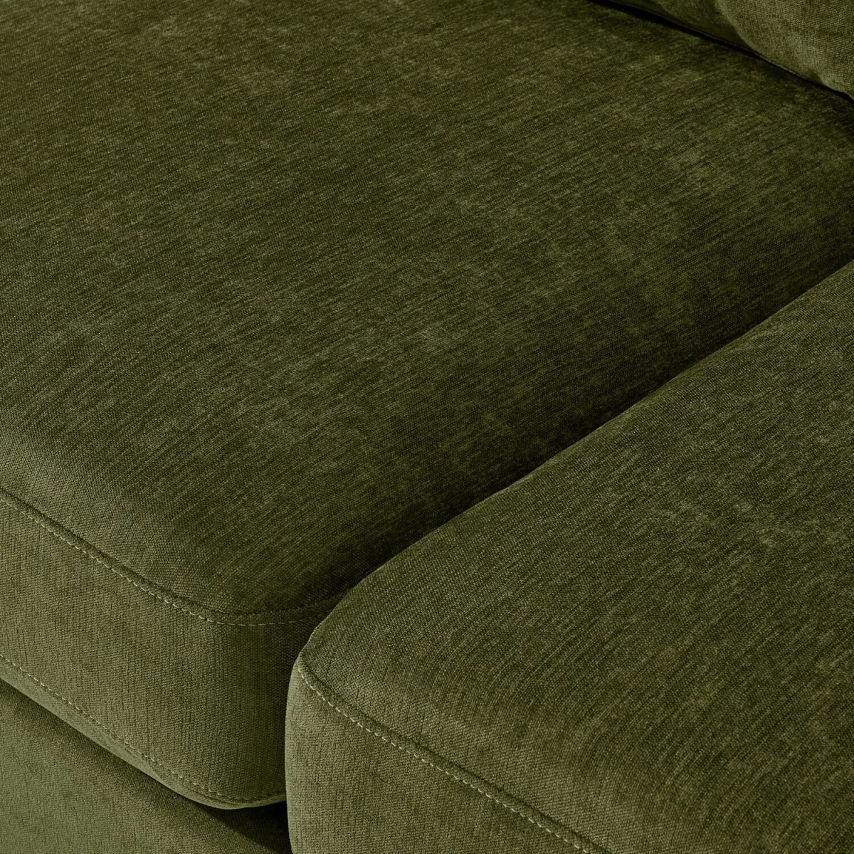 Bernie Chenille Fabric 2 Seater Sofa - Green – image 4