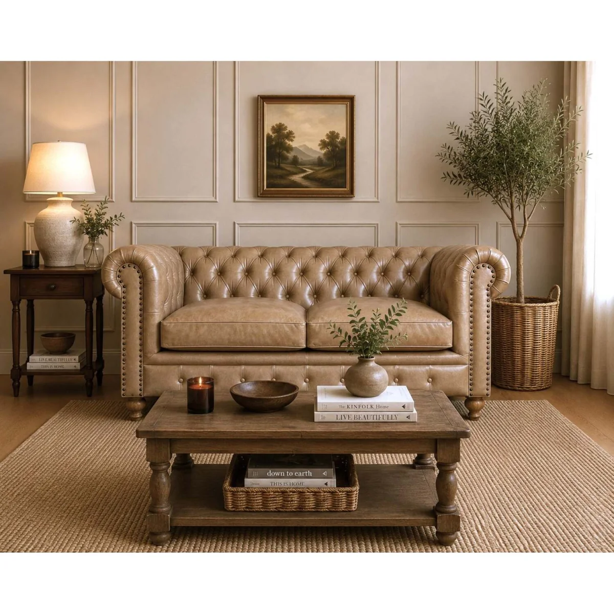 Richmond 2 Seater Sofa - Cream – image 3