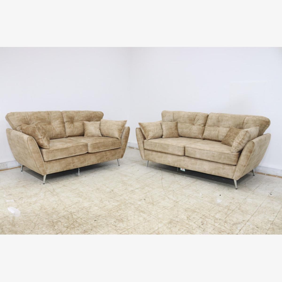Richmond Milano Sand Sofa 3 Plus 2 - Sand