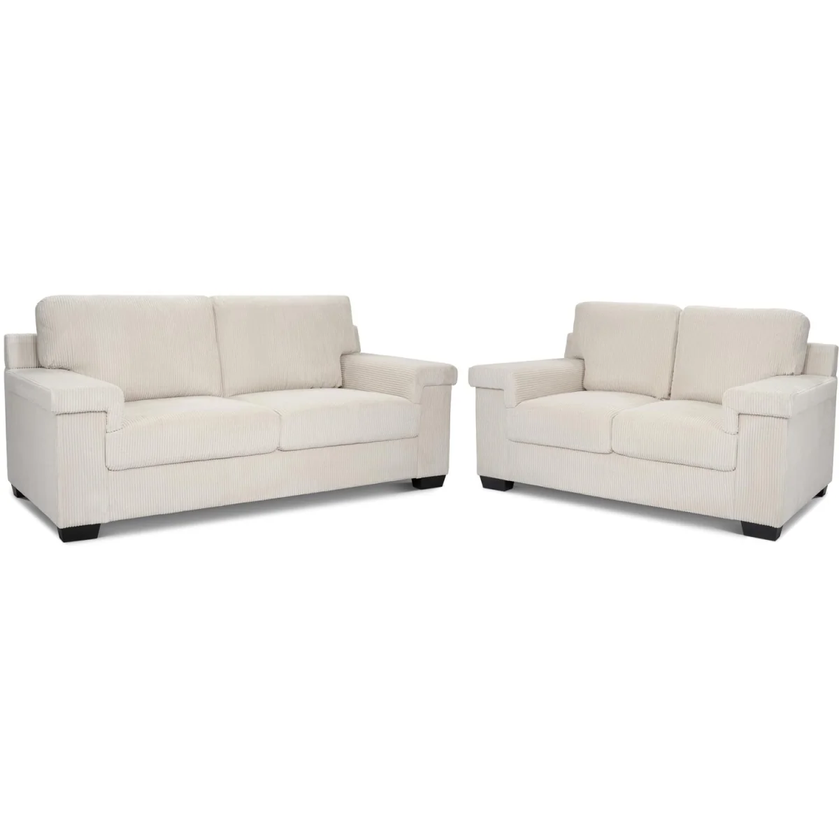 Enzo Jumbo Corduroy Sofa - Cream / 5 – image 6