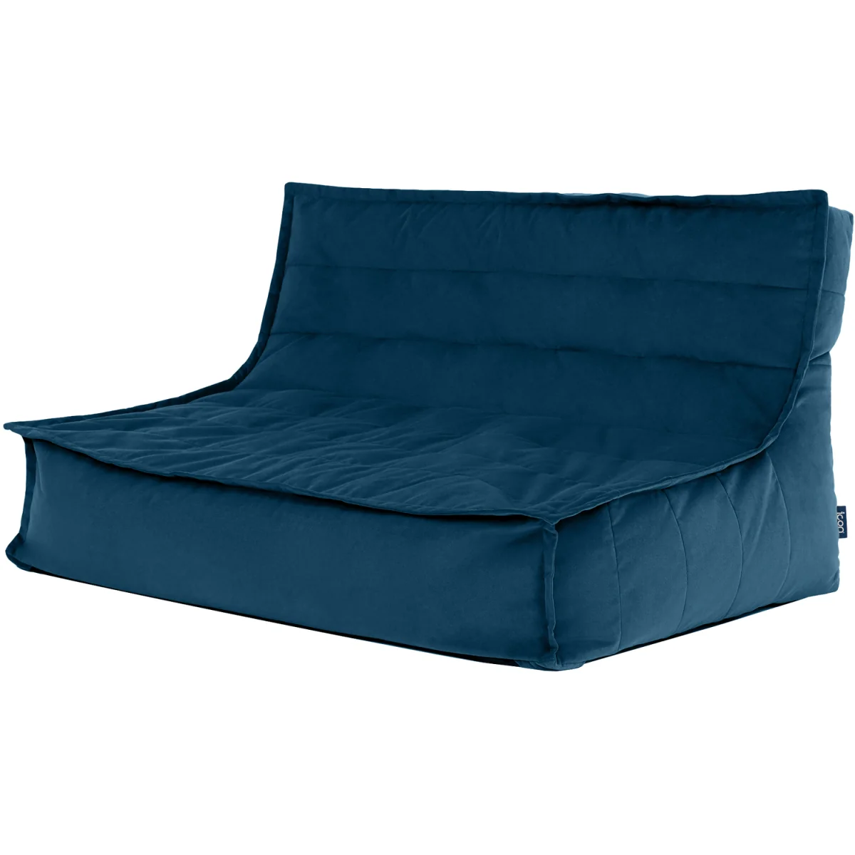icon Kota Matt Velvet Sofa, Ink Navy - Navy – image 6