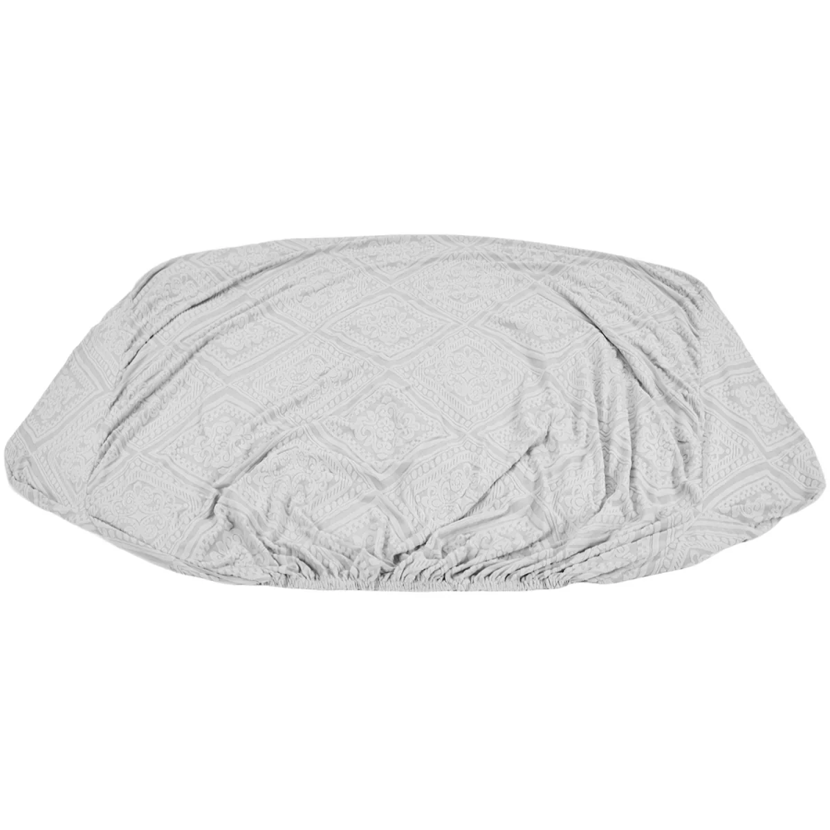 High Stretch Anti-slip Full-Coverage Couch Cover Sofa Cover with Foam Rods - Light Grey / 145 - 185 cm – image 4