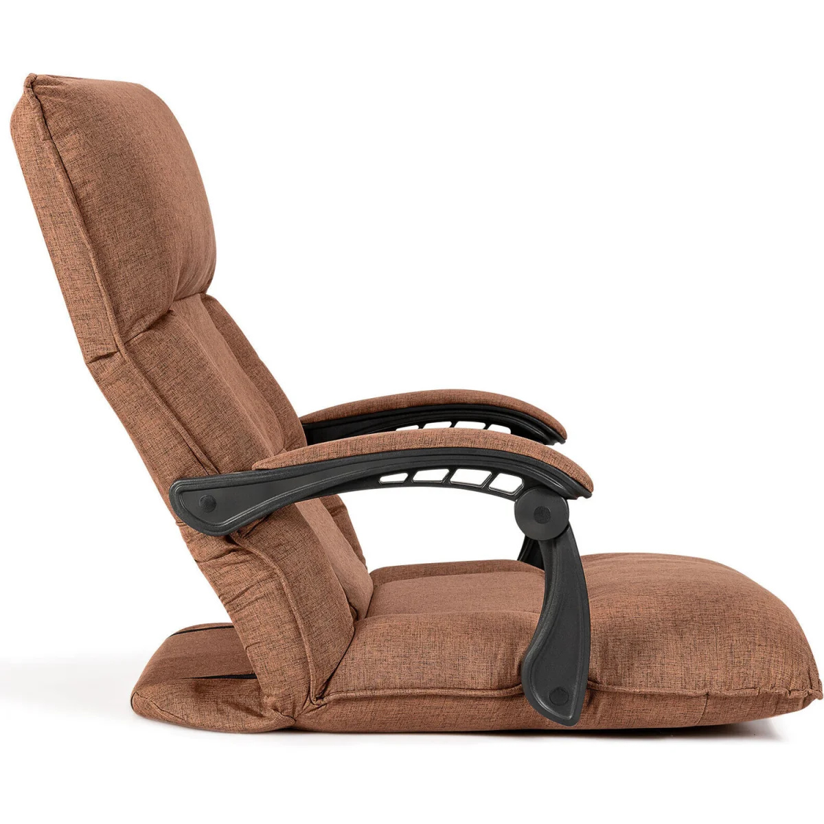 14 Position Adjusting Backrest Lazy Sofa - Brown – image 3