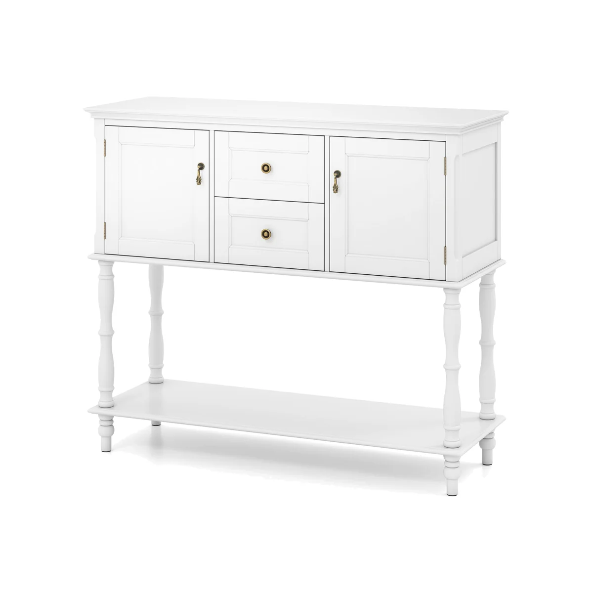 Sofa Stand Behind Couch for Living Room - White – image 1