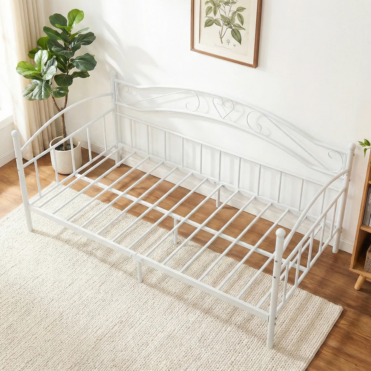Single Size Sofa Bed - Black – image 2