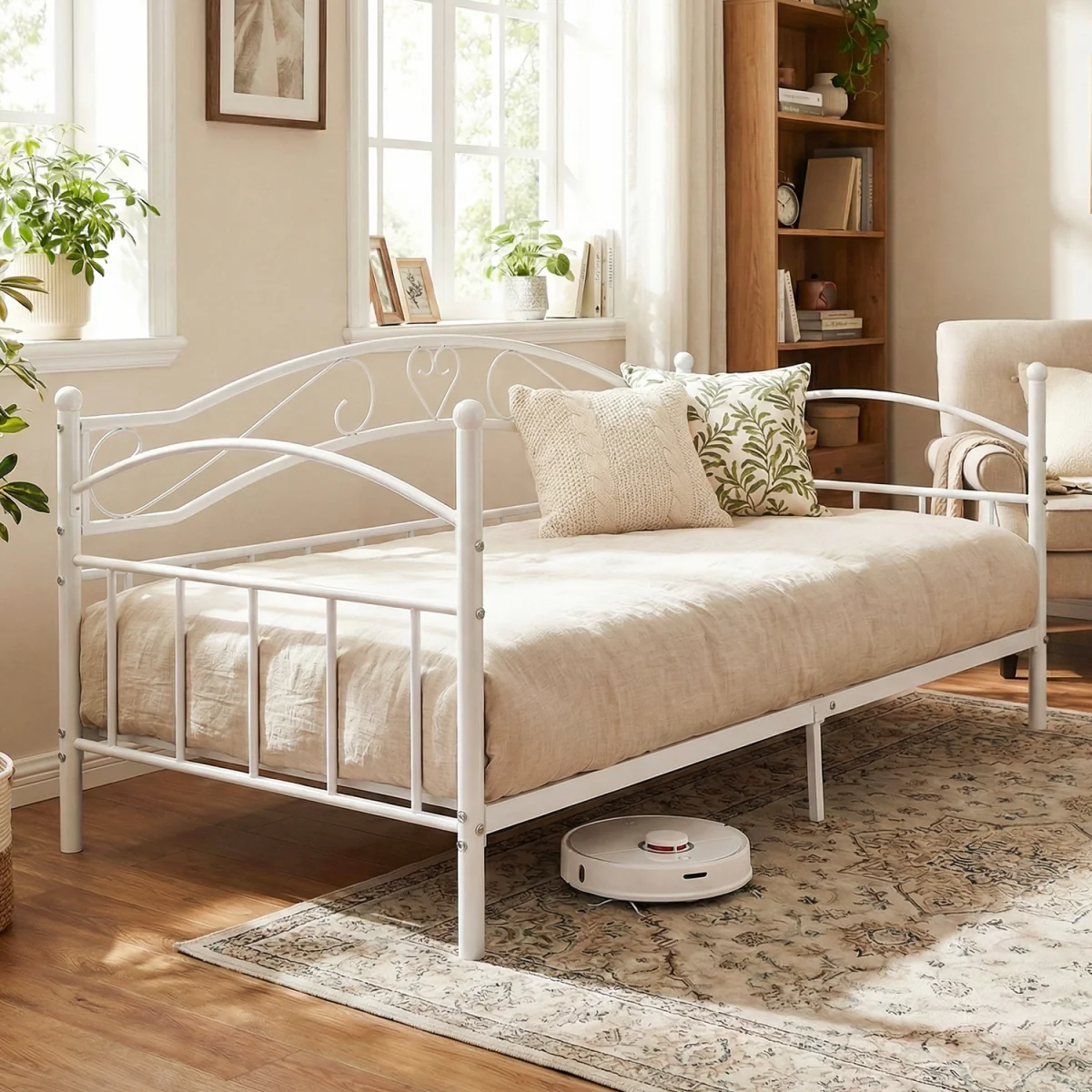 Single Size Sofa Bed - Black – image 4