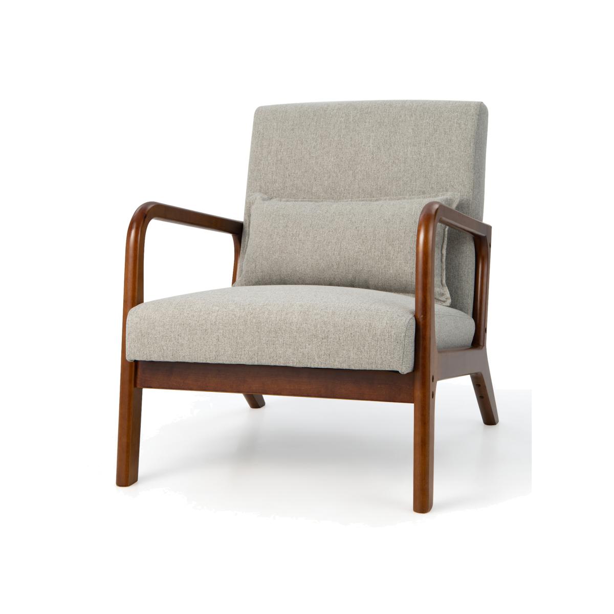 Modern Accent Chair Sofa - Grey