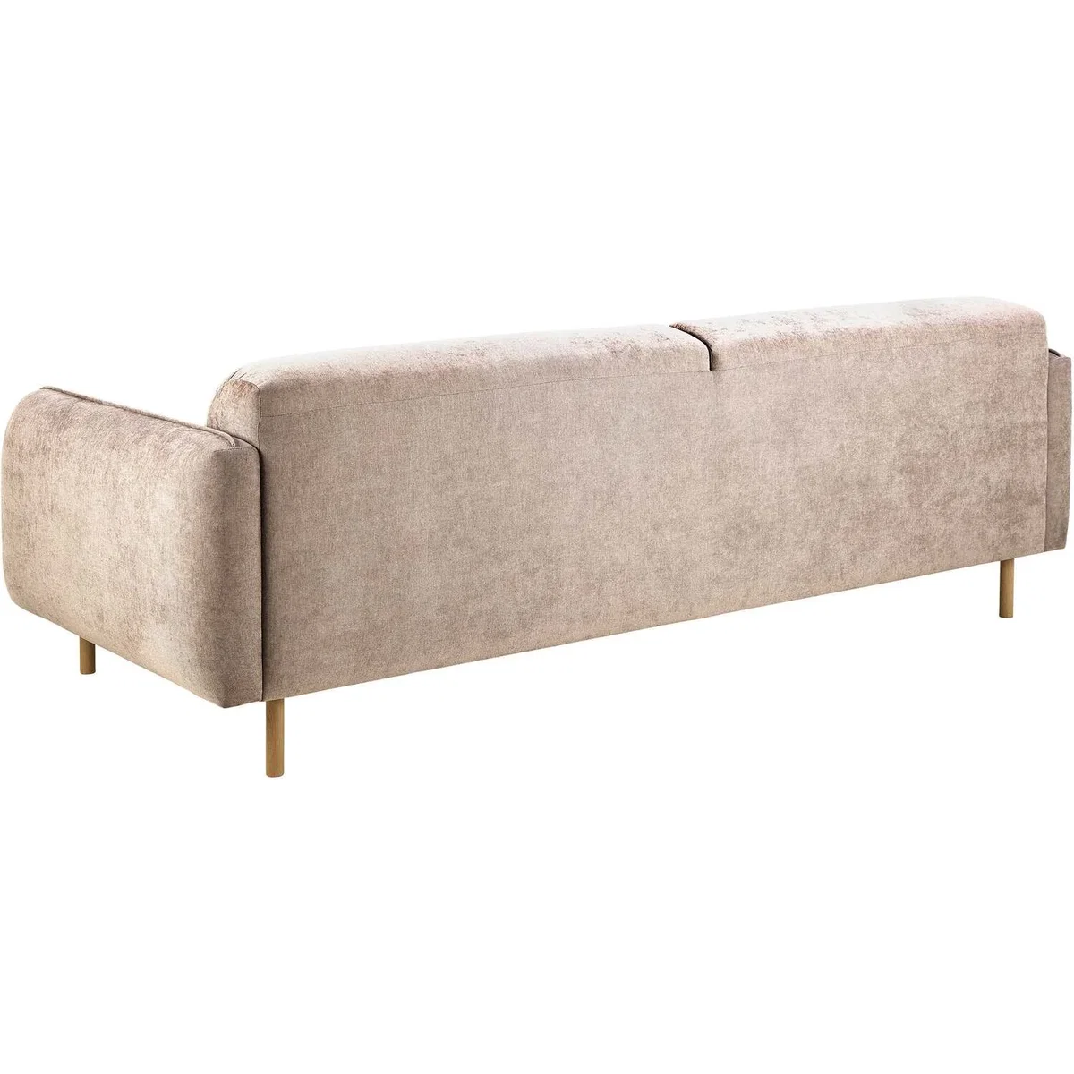 Cambridge Set of 2 3 Seater Sofas in Fire Resistant Fabric with Legs - Beige – image 4