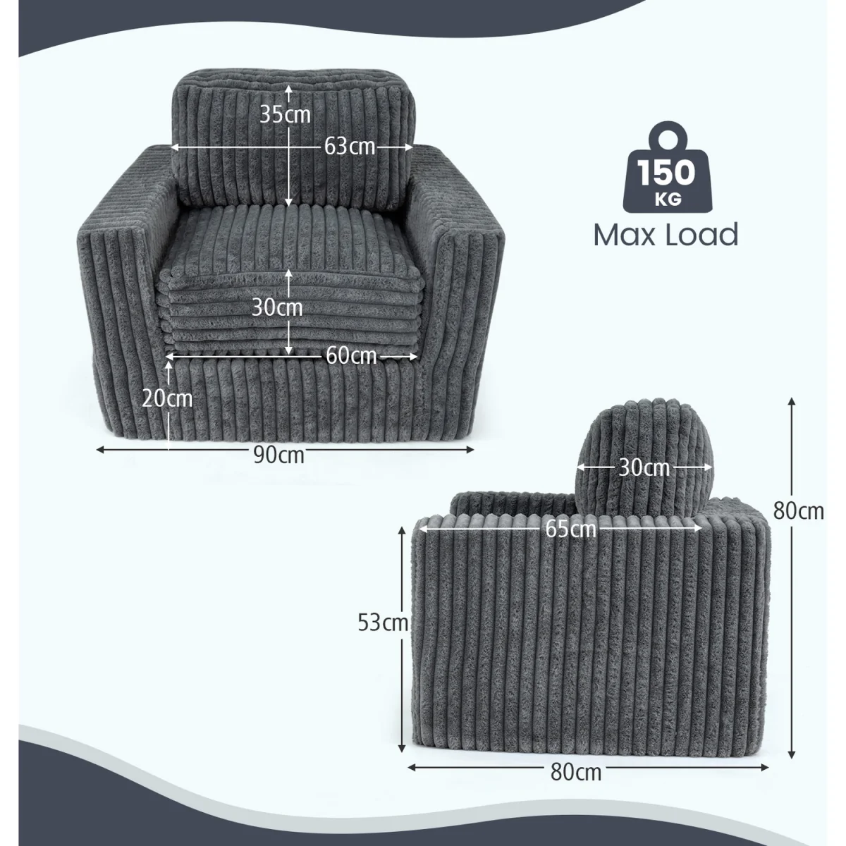 Single Foam Sofa – image 2