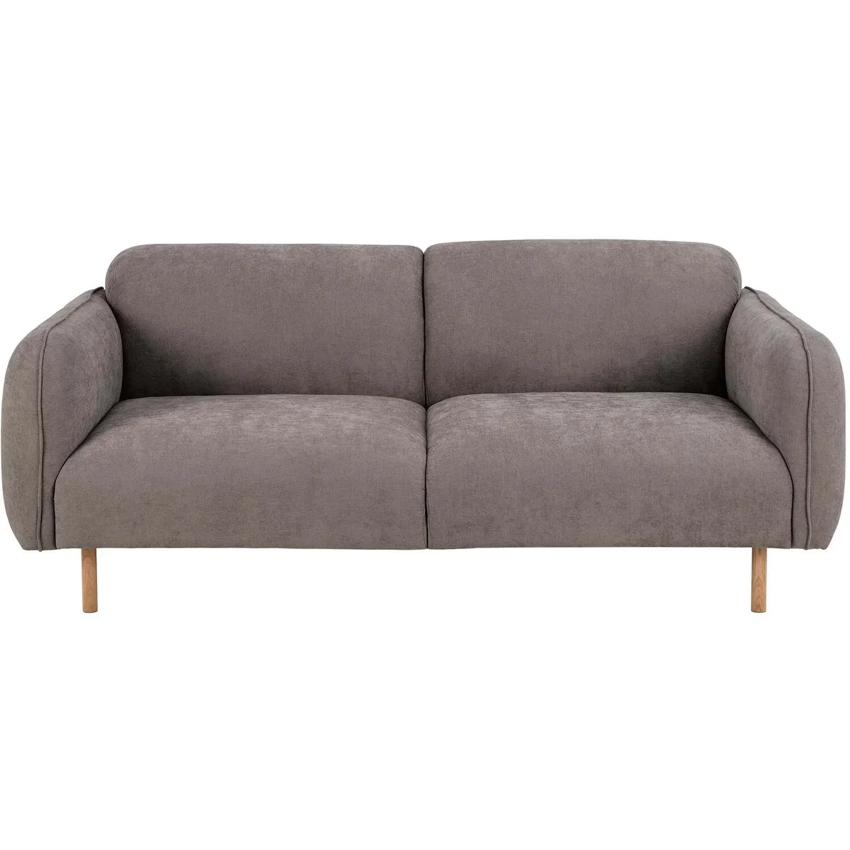 Wyld Haus Cambridge 2.5 & 3-Seater Sofa Set - Dusty Brown Fabric with Oak Base - Brown – image 4