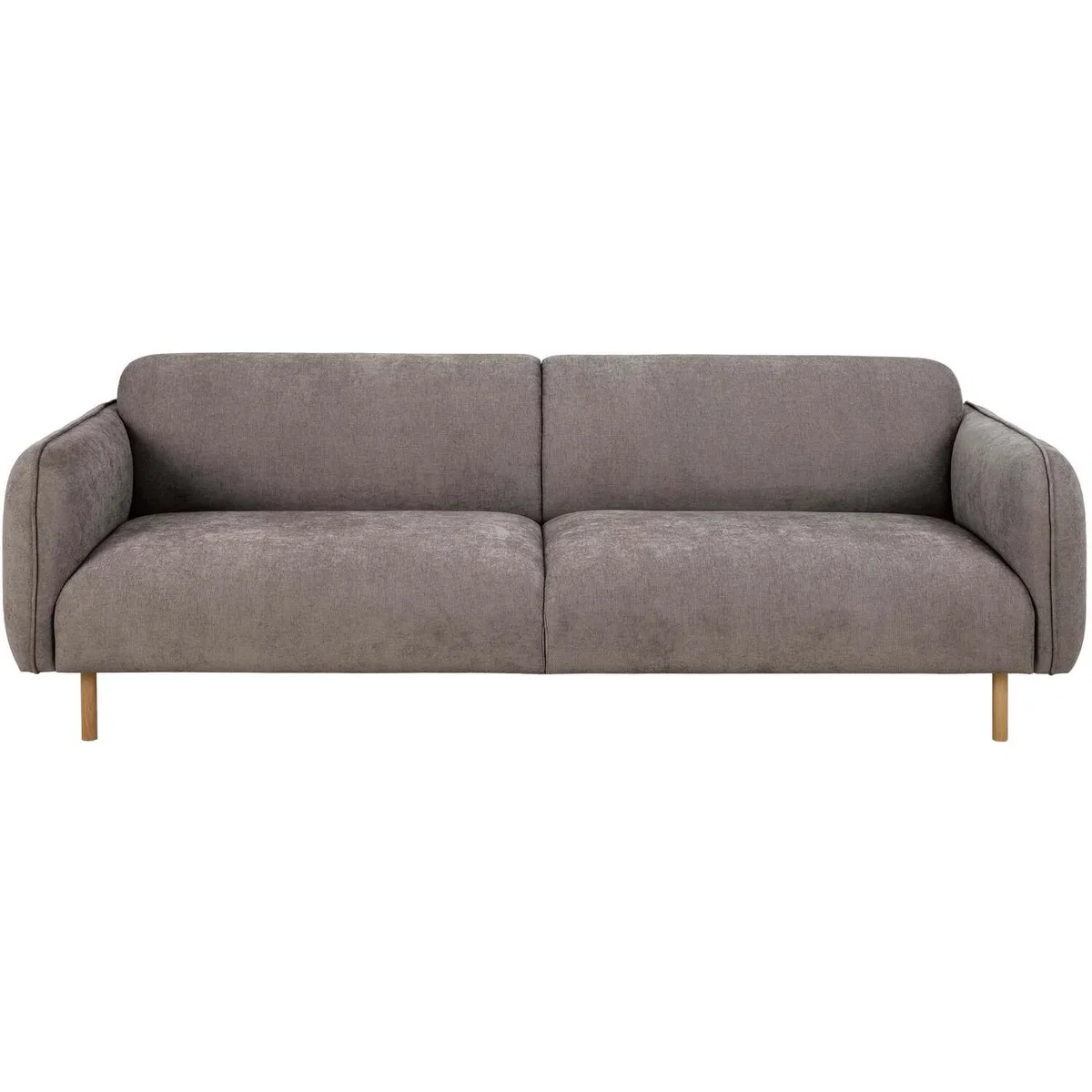 Wyld Haus Cambridge 2.5 & 3-Seater Sofa Set - Dusty Brown Fabric with Oak Base - Brown – image 6