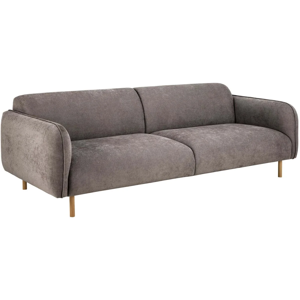 Cambridge Fay Set 2 3 Seater Sofas Dusty Fabric with Base - Brown – image 2