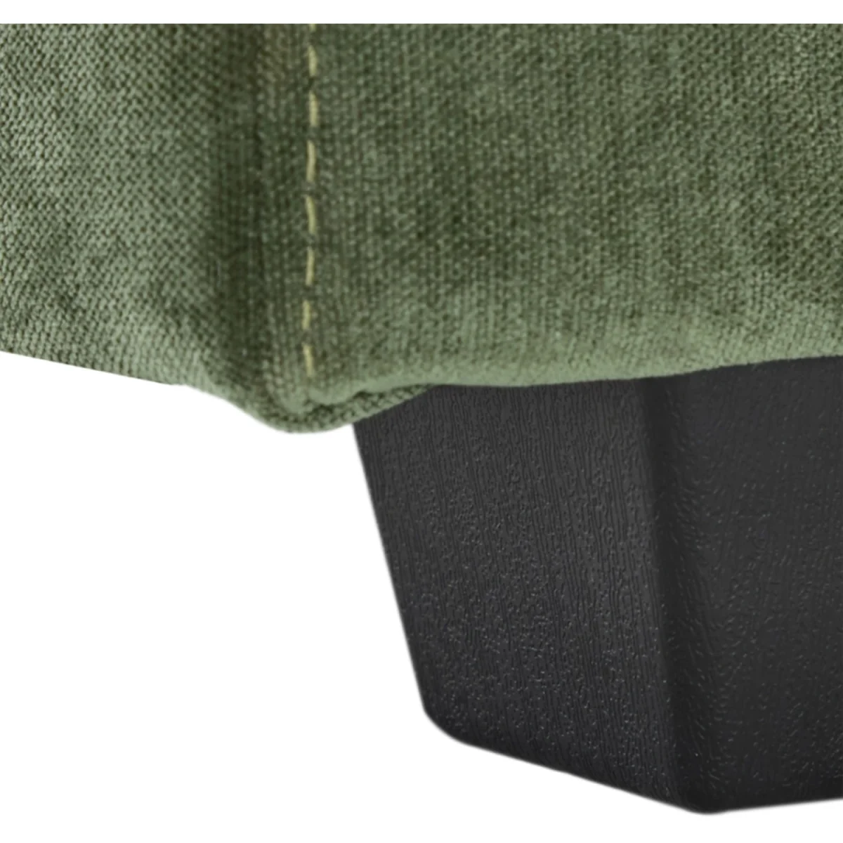 Modern Chenille Sofa with Built in Power Outlet - Green – image 8