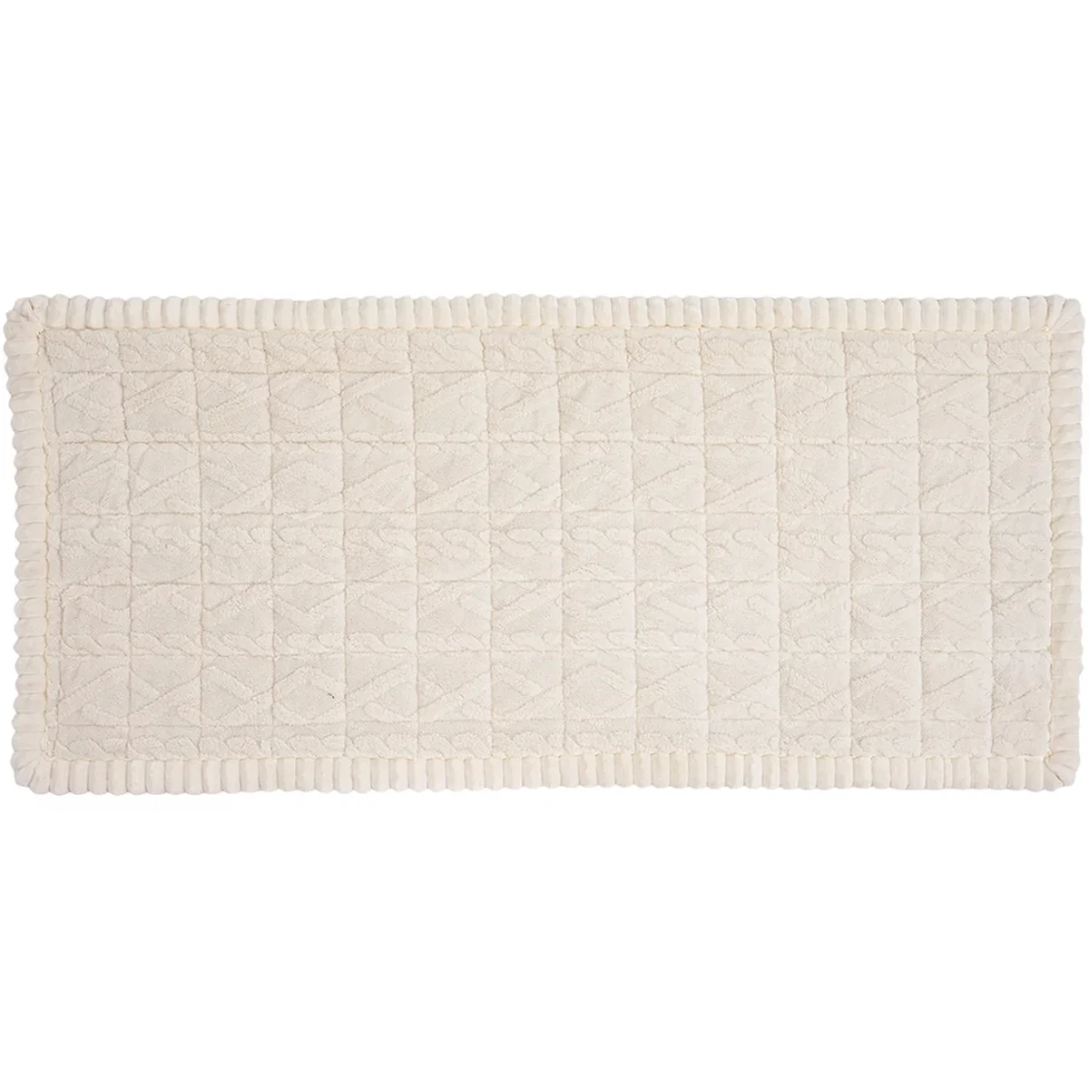 Soft and Non-slip Sofa Protector - White / 240cm W x 70cm D / 240cm – image 12