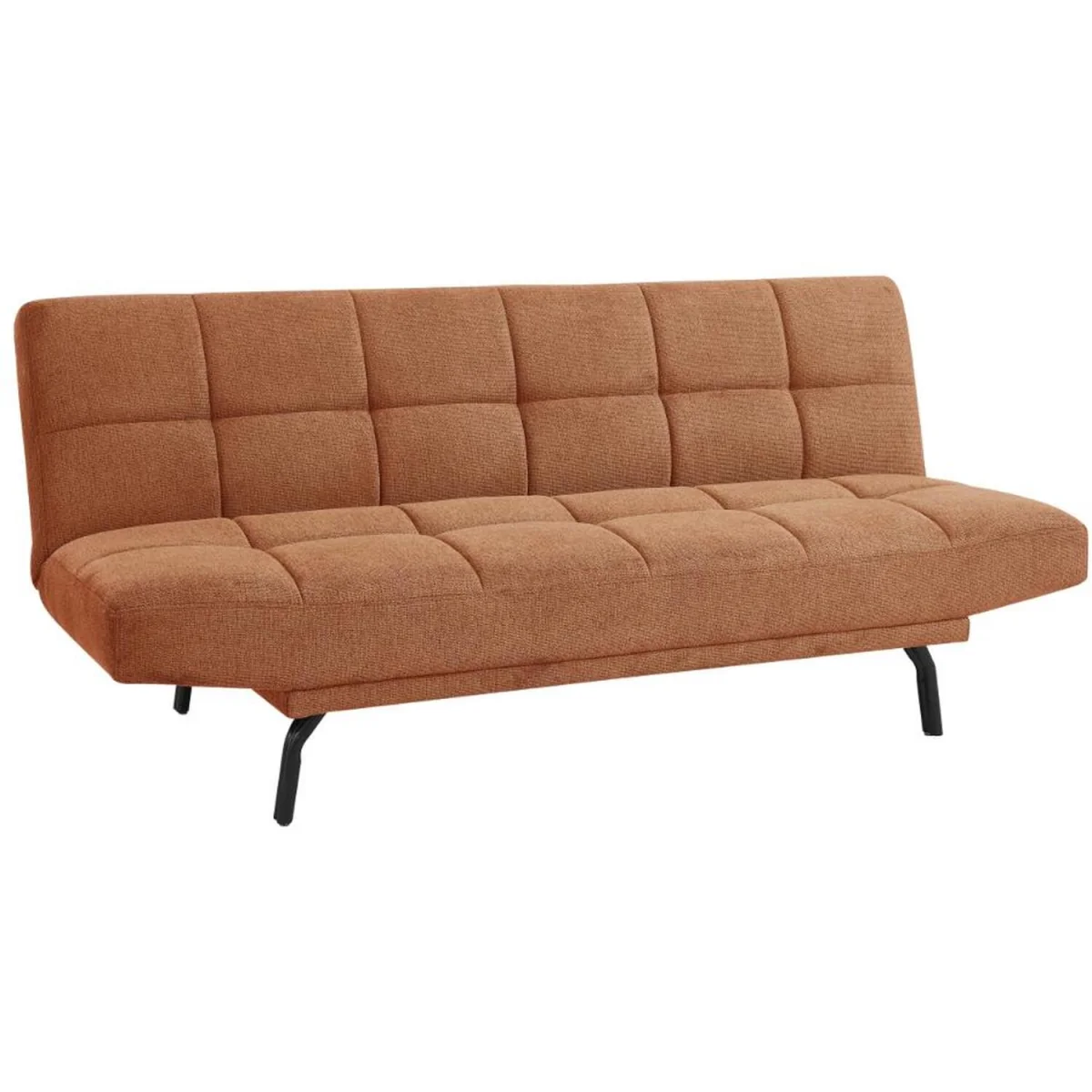 Celosia Sofa Bed - Burnt Orange Linen – image 2