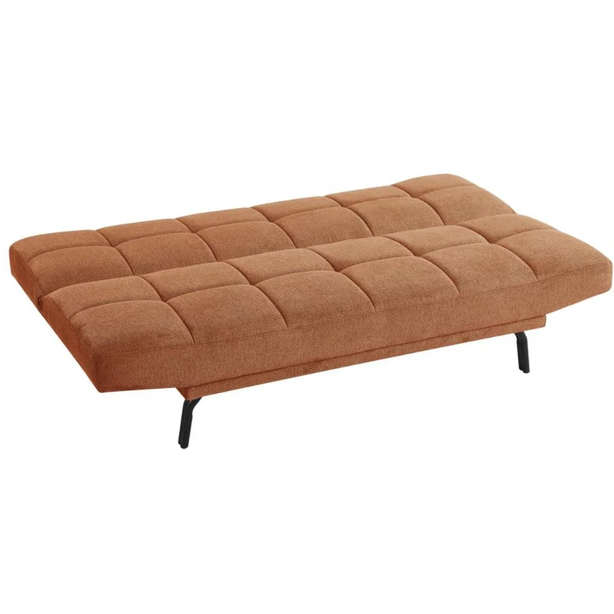 Celosia Sofa Bed - Burnt Orange Linen – image 3