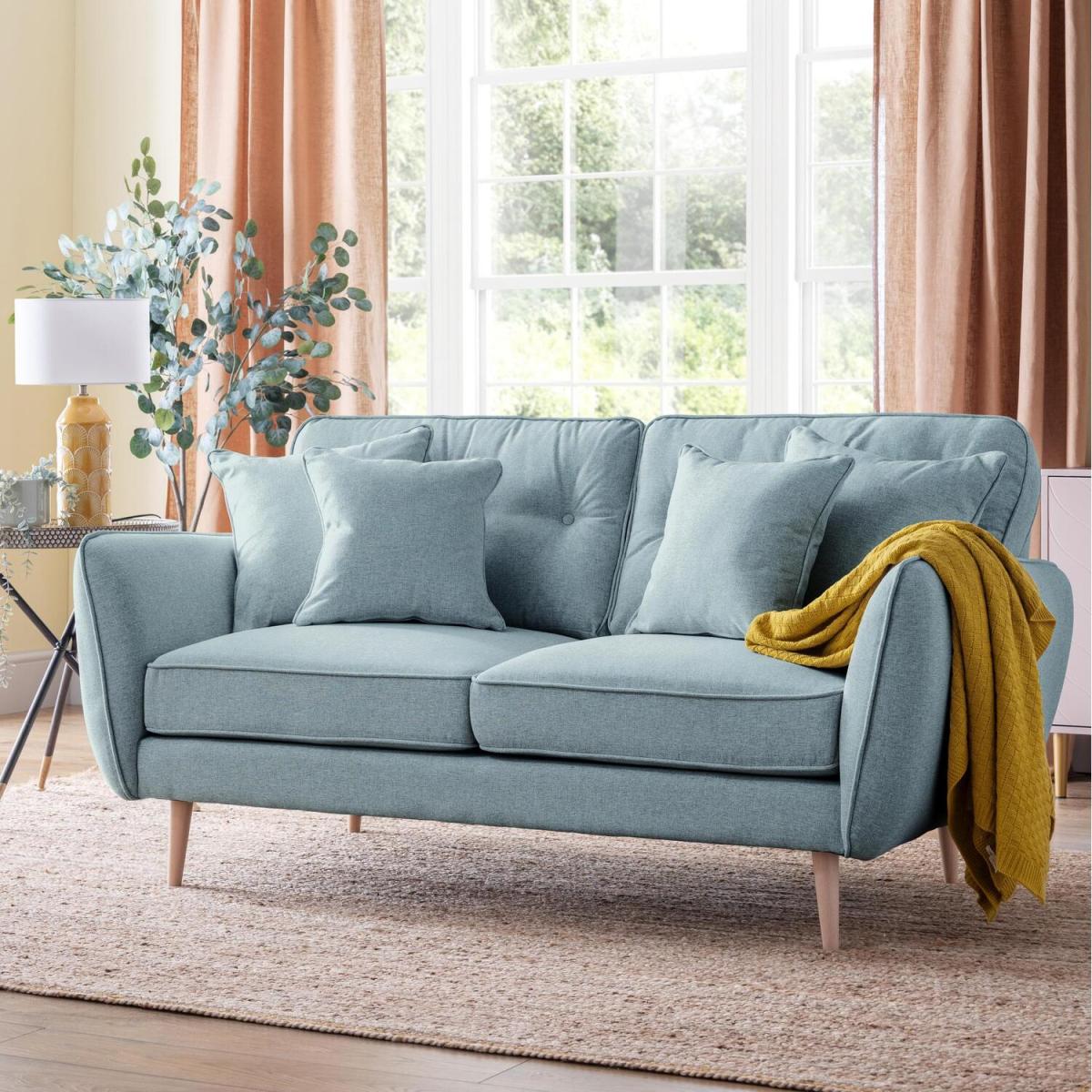 The Lola Medium Sofa - Lagoon