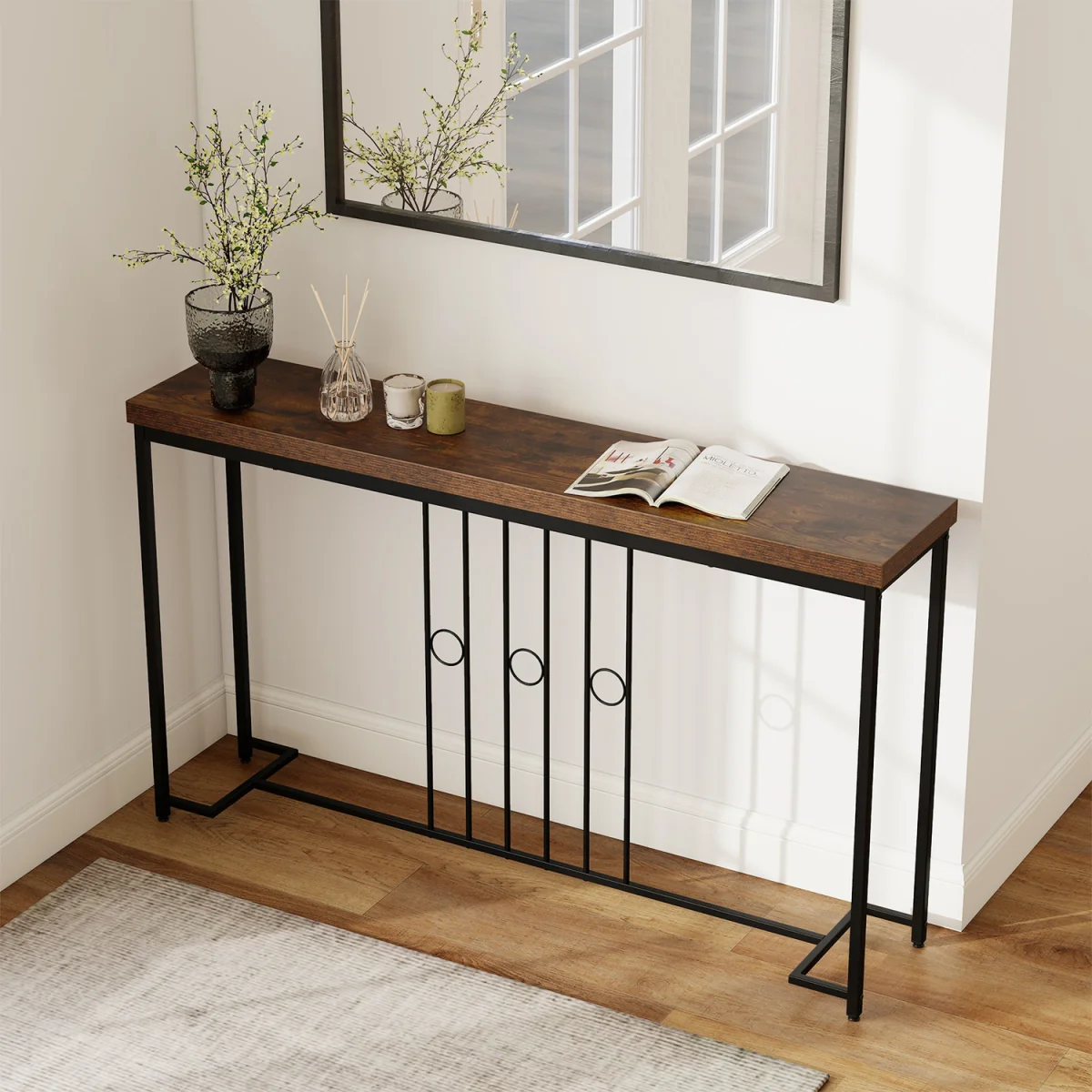 Behind Sofa Table - Brown – image 4