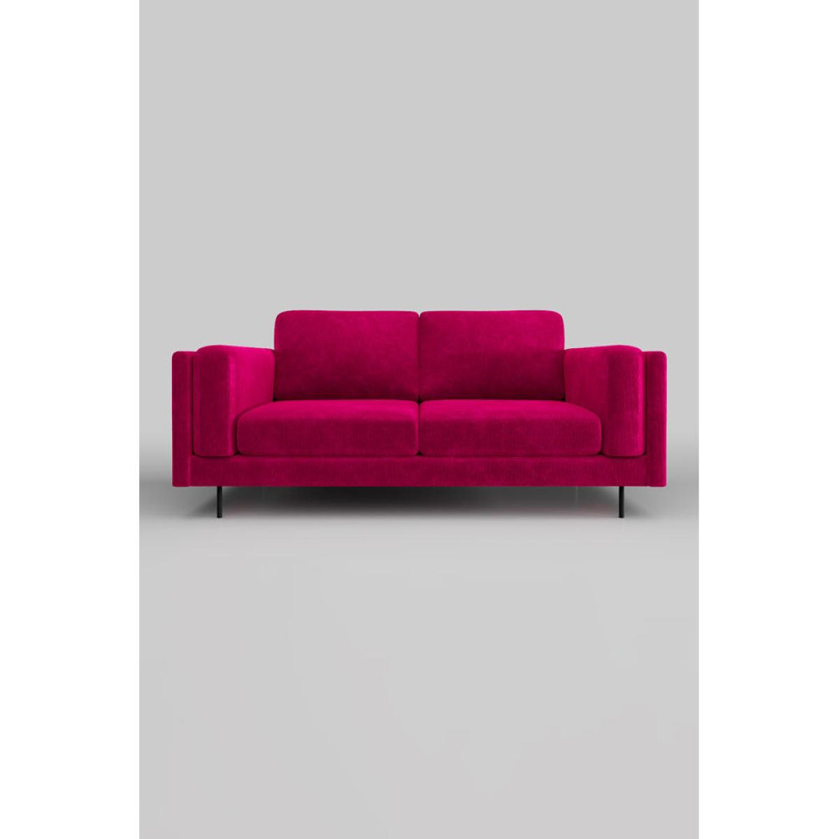 The Grace Medium Sofa In Luxe Kneedlecord Velvet Harry's Pink – image 2
