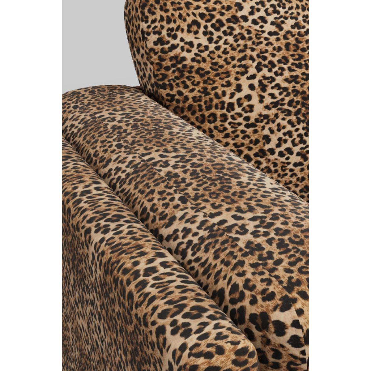 The Grace Large Sofa In Leopard Love Velvet Natural – image 2