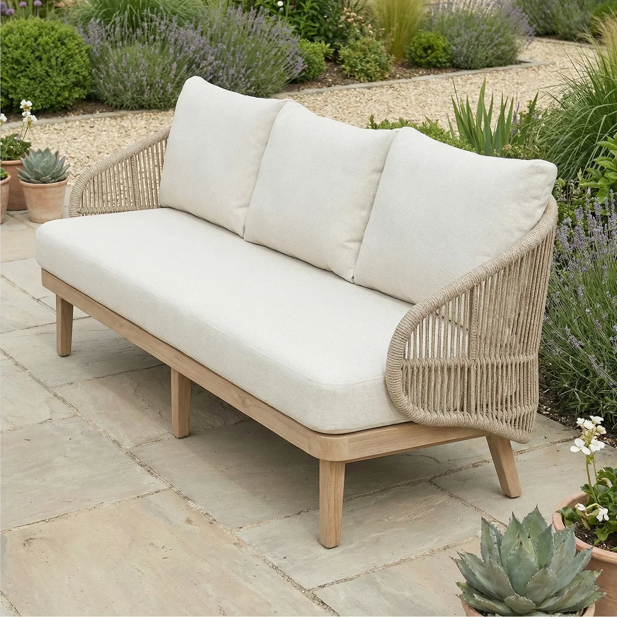 Fairford Lounge Sofa Set - Beige – image 6