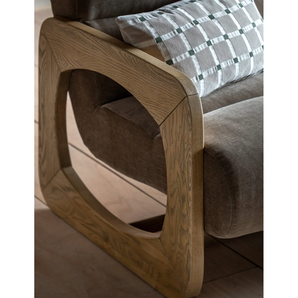 Cristobal Mocha 3 Seater Sofa – image 2