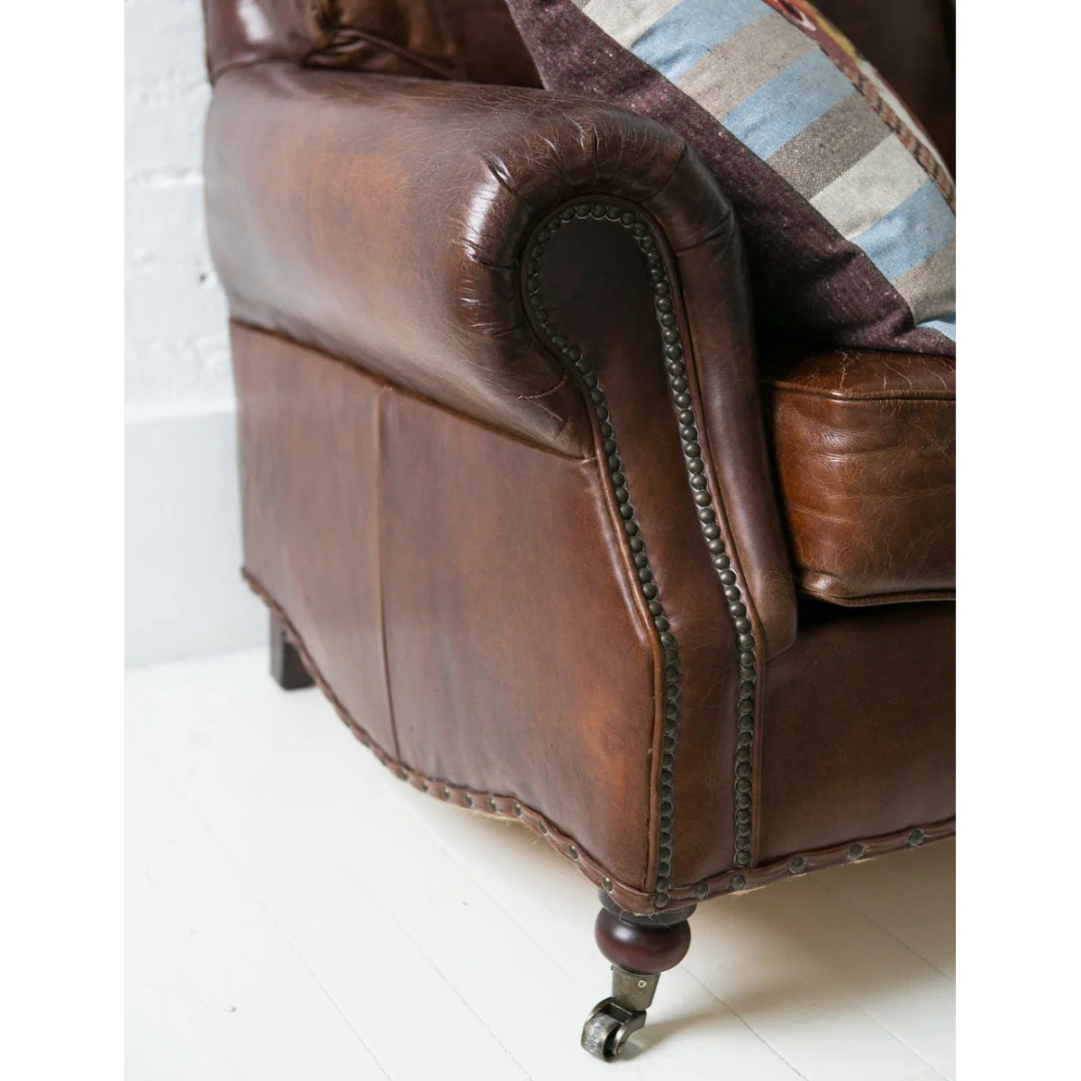 Vintage Leather Sofa - 2 Seater – image 2
