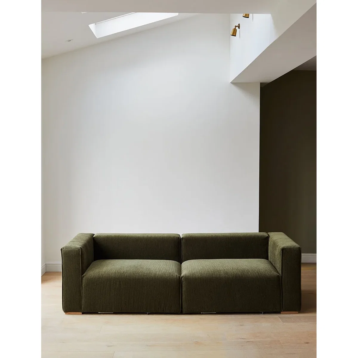Chorlton Sofa 3 Seater Moss Green Cord – image 3